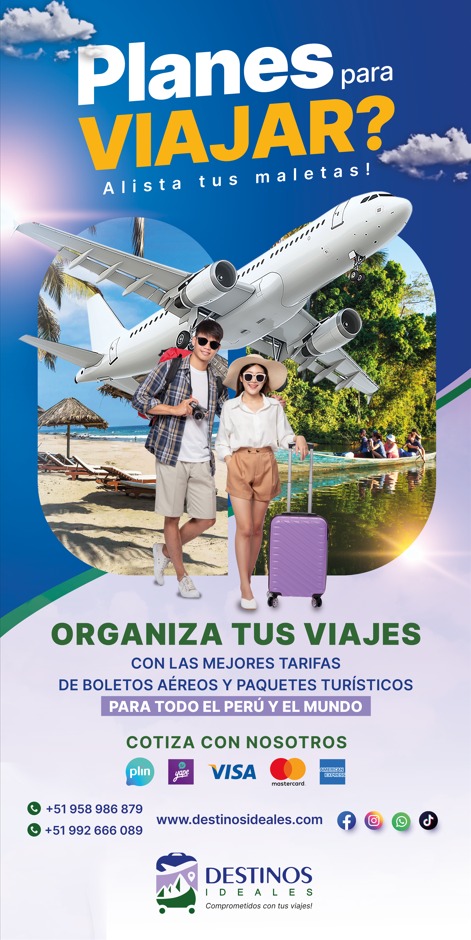 Vive la aventura de viajar